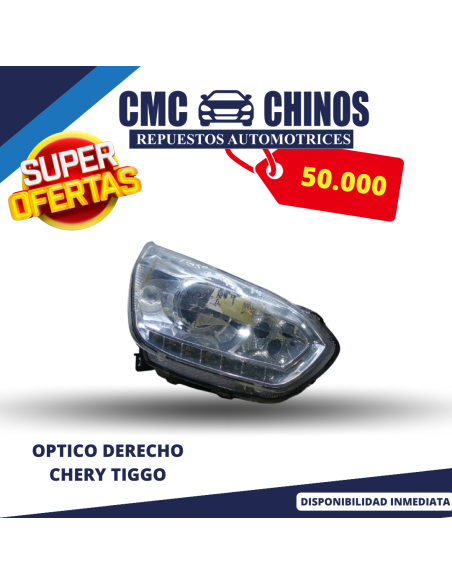 OPTICO RH CHERY TIGGO