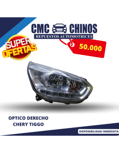 OPTICO RH CHERY TIGGO