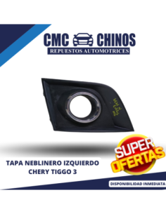TAPA NEBLINERO IZQUIERDO CHERY TIGGO 3