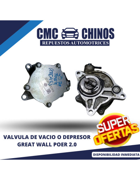 VALVULA DE VACIO O DEPRESOR GREAT WALL POER