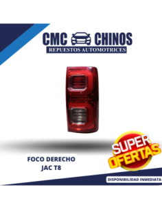 FOCO DERECHO  JAC T8