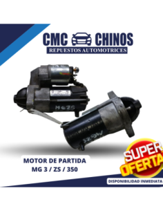 MOTOR DE PARTIDA MG 3 - ZS - 350