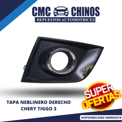 TAPA NEBLINERO DERECHO CHERY TIGGO 3