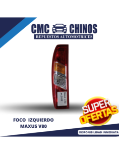 FOCO IZQUIERDO MAXUS V80