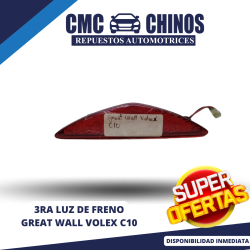 3RA LUZ DE FRENO GREAT WALL C10