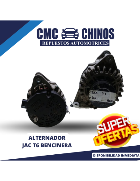 ALTERNADOR JAC T6 BENCINERO