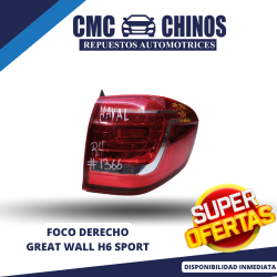 FOCO DERECHO  GREAT WALL H6 SPORT