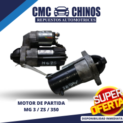 MOTOR DE PARTIDA MG 3 - ZS - 350