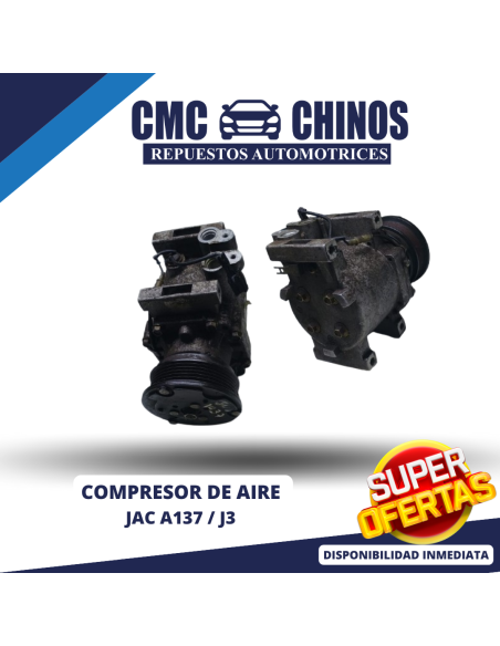 COMPRESOR DE AIRE JAC A137 - J3