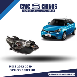 ÓPTICO DERECHO MG 3 2013-2018 1.5