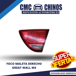 FOCO MALETA DERECHO GREAT WALL M4-