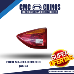 FOCO MALETA DERECHO JAC S3