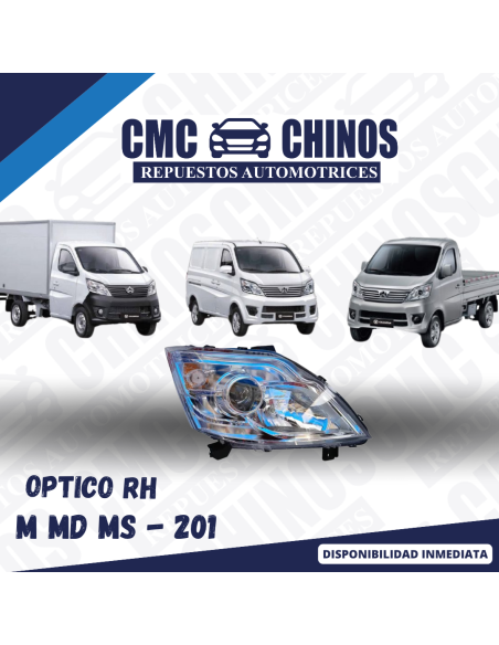 Óptico RH M MD MS 201 2014-2020