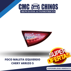 FOCO MALETA IZQUIERDO CHERY ARRIZO 5