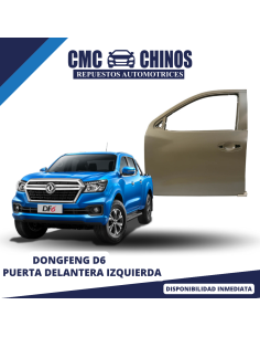 Puerta Delantera Izquierda D6 2020-2023