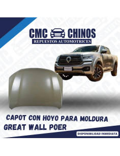 Capot con Hoyo para Moldura POER 2020-2023 2.0