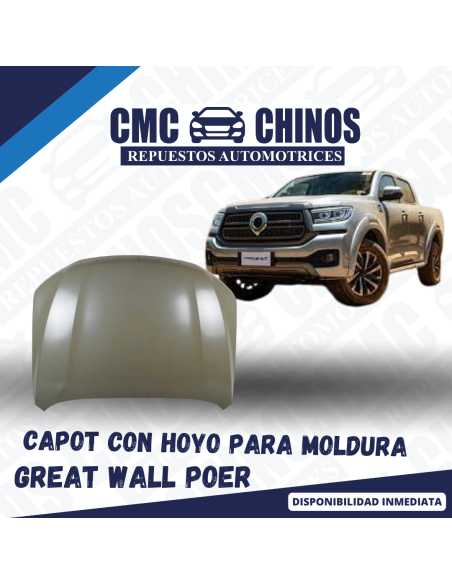 Capot con Hoyo para Moldura POER 2020-2023 2.0