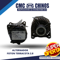 ALTERNADOR FOTON TERRACOTA 2.8