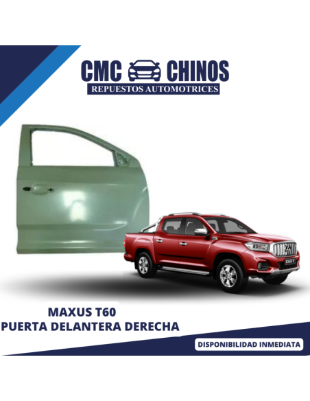 PUERTA DELANTERA DERECHA MAXUS T60 2017-2023 (MODELO 2.0 - 2.8)