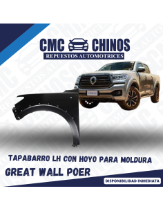 Tapabarro LH con Hoyo para Moldura POER 2020-2023 2.0