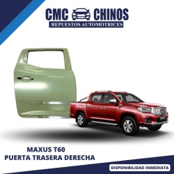 PUERTA TRASERA DERECHA MAXUS T60 2017-2023 (MODELO 2.0 - 2.8)