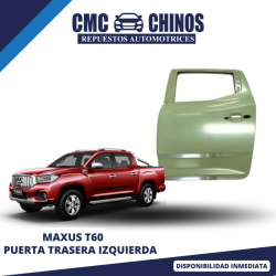 PUERTA TRASERA IZQUIERDA MAXUS T60 2017-2023 (MODELO 2.0 - 2.8)