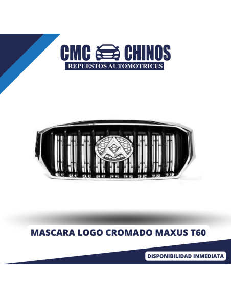Mascara Logo Cromado T60 2017-2023 (MODELO 2.0  - 2.8)