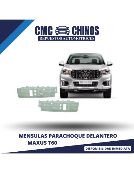 Mensulas Parachoque Delantero T60 2017-2023 (MODELO 2.0  - 2.8)