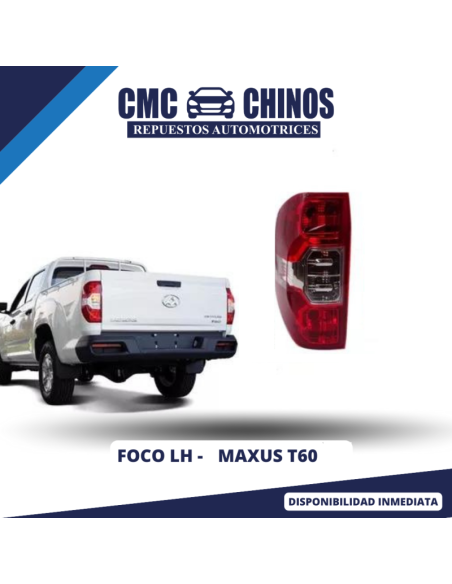 FOCO LH MAXUS T60 2017-2023 (MODELO 2.0 - 2.8)