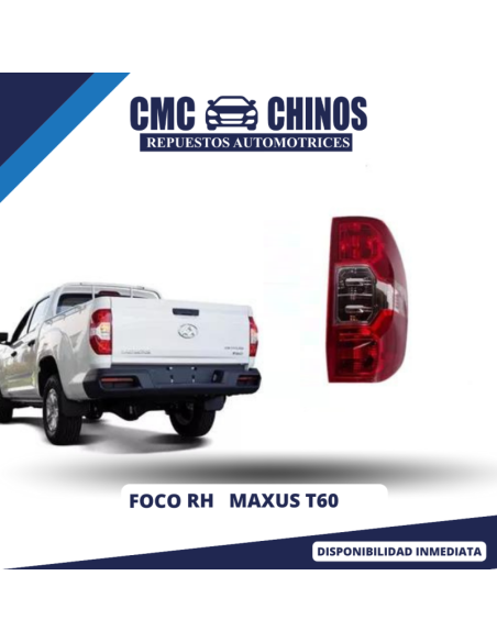 FOCO RH MAXUS T60 2017-2023 (MODELO 2.0 - 2.8)