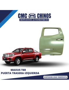 Puerta Trasera Izquierda T60 2017-2023 (MODELO 2.0  - 2.8)