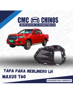Tapa para Neblinero LH T60 2017-2023 (MODELO 2.0  - 2.8)