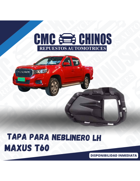 Tapa para Neblinero LH T60 2017-2023 (MODELO 2.0  - 2.8)