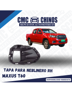 Tapa para Neblinero RH T60 2017-2023 (MODELO 2.0  - 2.8)