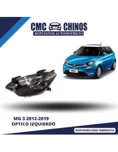 Optico Izquierdo MG 3 2012-2019