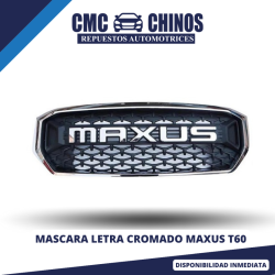 MASCARA LETRA CROMADA MAXUS T60 2017-2023 (MODELO 2.0 - 2.8)