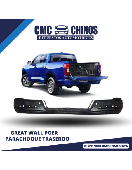 PARACHOQUE TRASERO GREAT WALL POER 2020-2023 2.0