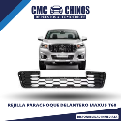 REJILLA PARACHOQUE DELANTERO MAXUS T60 2017-2023 (MODELO 2.0 - 2.8)