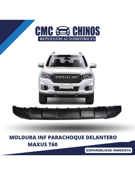 MOLDURA INF PARACHOQUE DELANTERO MAXUS T60 2017-2023 (MODELO 2.0 - 2.8)