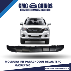 MOLDURA INF PARACHOQUE DELANTERO MAXUS T60 2017-2023 (MODELO 2.0 - 2.8)