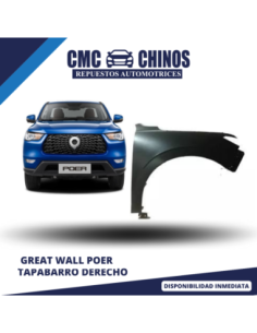 TAPABARRO DERECHO GREAT WALL POER 2020-2023 2.0