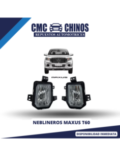 NEBLINEROS MAXUS T60 2017-2023 (MODELO 2.0 - 2.8)
